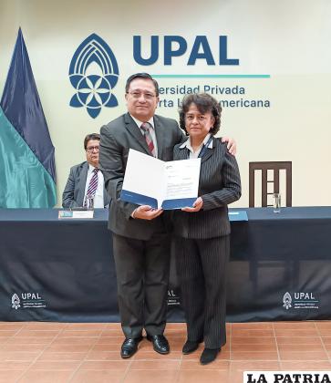 La nueva vicerrectora de la UPAL subsede Oruro, Matilde Arancibia /Cortesía