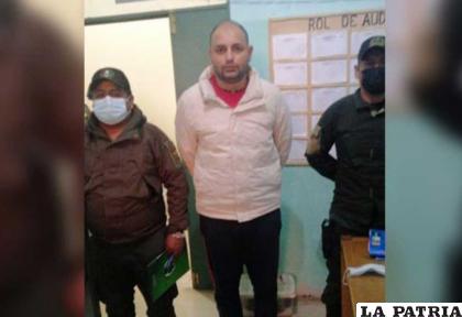 Nallar cuando llegó al penal de Chonchocoro en La Paz /Erbol
