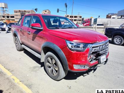 El incidente sucedió sobre la avenida 24 de Junio /Tránsito