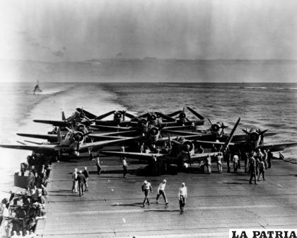 Uno de los portaaviones que participó en la contienda /CORDON