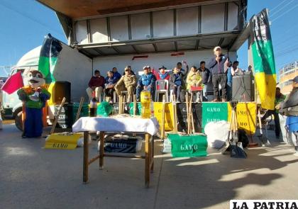 La inauguración se hizo en el parque inti Raymi /LA PATRIA