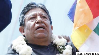El vicepresidente David Choquehuanca /RRSS