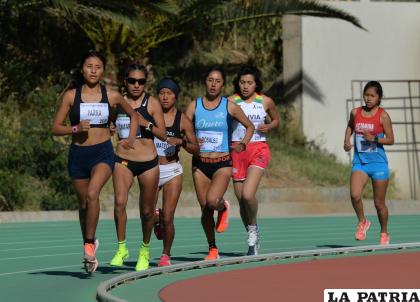 Durante la competencia que se realizó el fin de semana en Cochabamba /APG