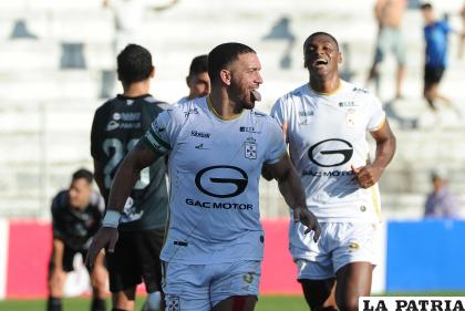 César García le dio el triunfo a Real Santa Cruz /APG