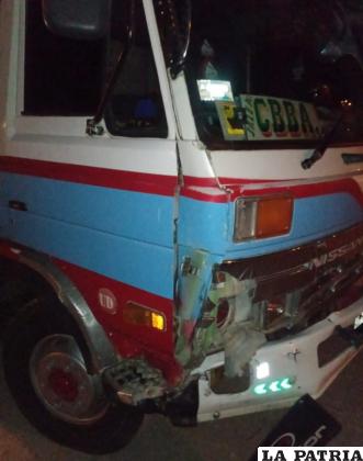 El chofer del camión escapó, pero fue atrapado por los familiares de los damnificados /LA PATRIA