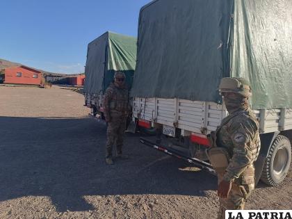Foto referencial de controles por militares contra el contrabando /Viceministro de Lucha Contra el Contrabando