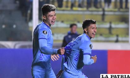 Gabriel Villamil y Lucas Chávez anotaron a su turno para el triunfo de Bolívar /APG