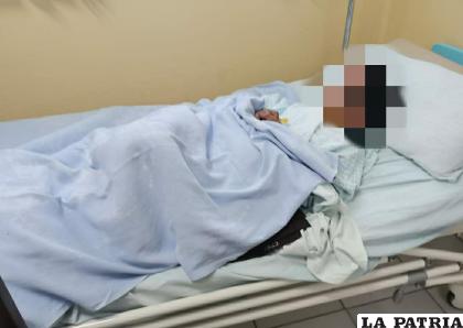 La adolescente fue internada debido a sus graves heridas en sus muslos /Referencial