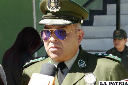El coronel Rejas manifestó que indagan las circunstancias del presunto crimen sexual /LA PATRIA
