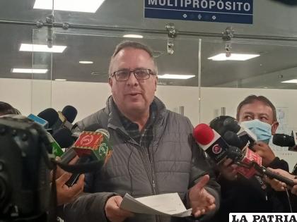 El diputado de Comunidad Ciudadana (CC), Carlos Alarcón /LA PATRIA