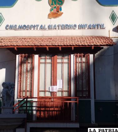 Oficinas del Materno Infantil fueron precintadas por la Policía 
/GENTILEZA