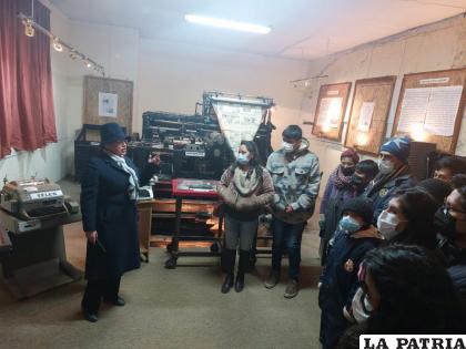Museo Gráfico de LA PATRIA es parte del tour 
/LA PATRIA