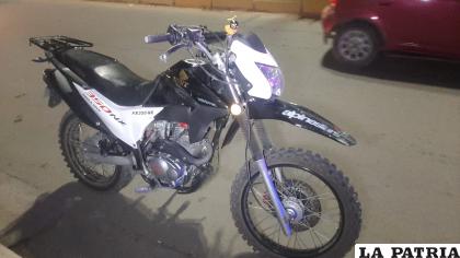Tras la colisión entre motos, una persona resultó herida / LA PATRIA
