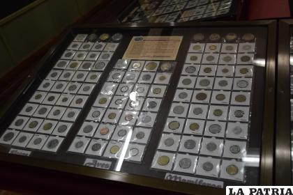 La Unión Numismática de Oruro mostró una vasta colección