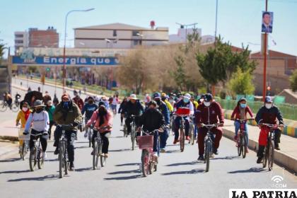 Oruro vivirá este domingo el ??Día de la Bicicleta? /GAMO