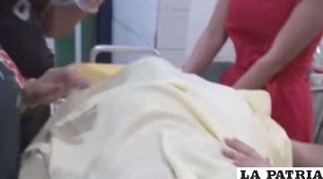 Foto difundida en redes, tras el asesinato /RR.SS.