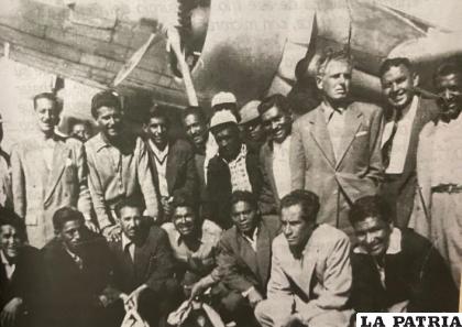 El 18 de marzo de 1957, San José tuvo un accidente en el vuelo Cochabamba-Oruro. A ese avión no subieron los jugadores por desacuerdos con los dirigentes, quienes perdieron la vida /EPR 
