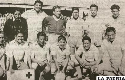 Los jugadores del Club San José de 1948 /EPR
