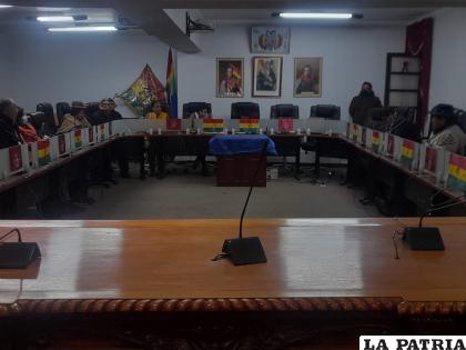 Los parlamentarios sesionaron con normalidad /LA PATRIA
