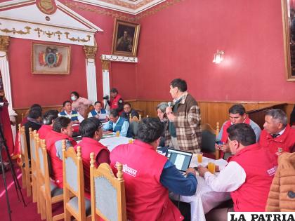 Reunión entre equipos de la Gobernación y la Alcaldía /HGSJD