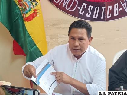 La denuncia realizada por Omar Ramírez /LA PATRIA