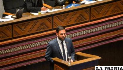 El ministro de Gobierno, Eduardo Del Castillo /INTERNET