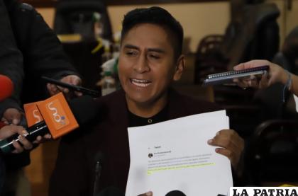 El concejal del Movimiento al Socialismo (MAS) de Cochabamba, Joel Flores /APG