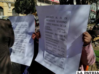 Vecinos acusan a exdirigente de apropiarse del mercado /LA PATRIA