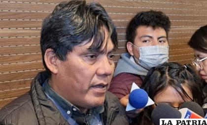 El diputado del Movimiento Al Socialismo (MAS), Héctor Arce /LA PATRIA