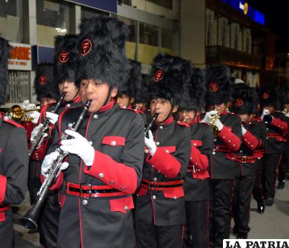 Alumnos más jóvenes también mostraron sus habilidades musicales
