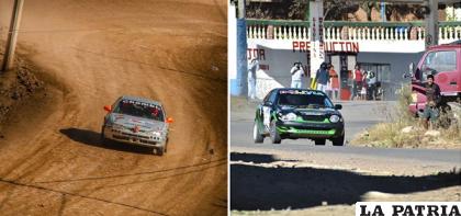 Berty Chambi y Jairo Chura pilotos orureños que ya tienen experiencia en certámenes nacionales /LA PATRIA