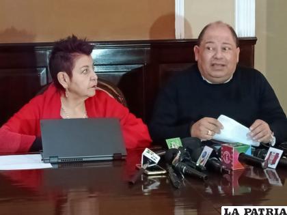 Teresa Morales y Carlos Romero /LA PATRIA