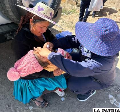 Importantes resultados en la campaña de vacunación contra sarampión y polio /LA PATRIA