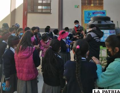 Enfatizan la importancia del lavado de manos en estudiantes /SEDES