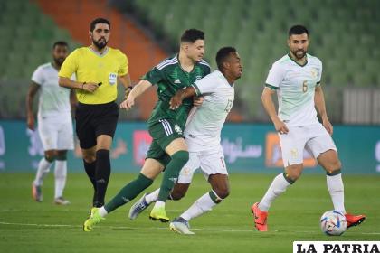 Este año Bolivia en partido amistoso superó a Arabia Saudita 2-1
/Arturo Orgaz FBF