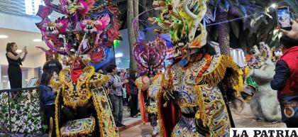La Diablada estuvo presente en la feria de Cochabamba /LA PATRIA