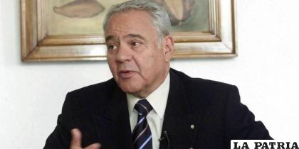 El expresidente Gonzalo Sánchez de Lozada (Goni) /AFP