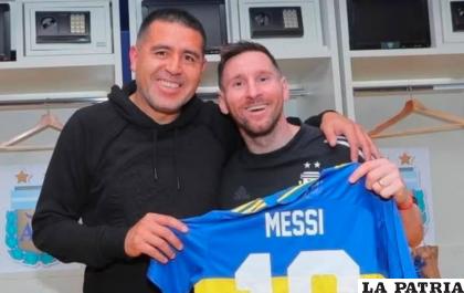 Riquelme confirmó la asistencia de Messi a su partido de despedida /encancha.cl