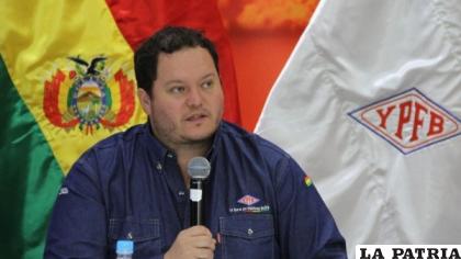 Presidente de YPFB, Armin Dorgathen /ABI