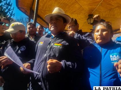 Presidente de bancada, David López /LA PATRIA