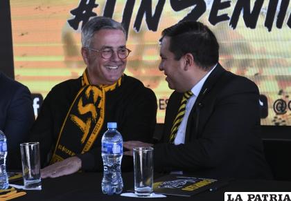 Durante la presentación del entrenador portugués Formosinho /APG