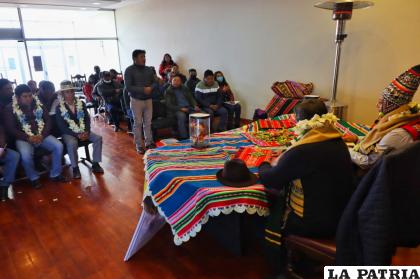 Reunión entre vecinos y el Presidente Luis Arce /LUCHO ARCE
