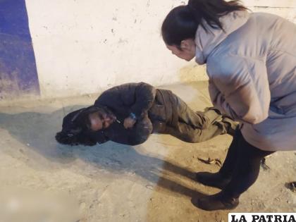 Personal de la DIO realiza rastrillaje para identificar a personas que pernoctan en las calles /DIO