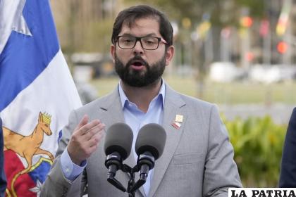 El presidente de Chile, Gabriel Boric /AP Foto/André Penner, Archivo