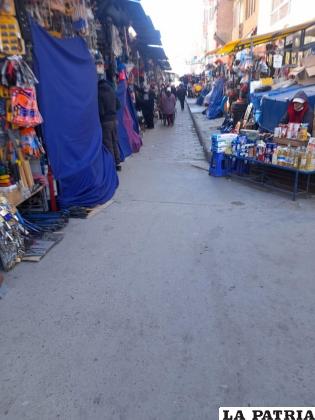 Comerciantes del sector se niegan a la reubicación /LA PATRIA