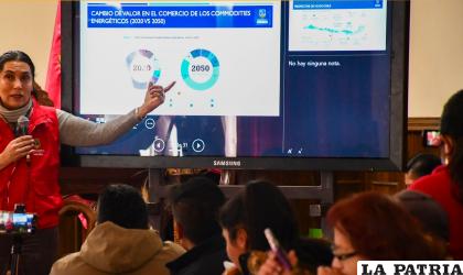 Yolanda Bueno explica los alcances del proyecto ??Valle del hidrógeno? /GADOR