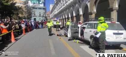 La Policía busca frenar la cantidad de hechos viales a través de actividades de concienciación /LA PATRIA
