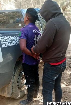 El sujeto era buscado por la policía y ya fue aprehendido /RRSS