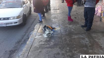 Hubo algunos daños tras el incendio /LA PATRIA