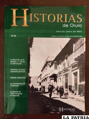 Portada de la 45° edición de la revista /LA PATRIA